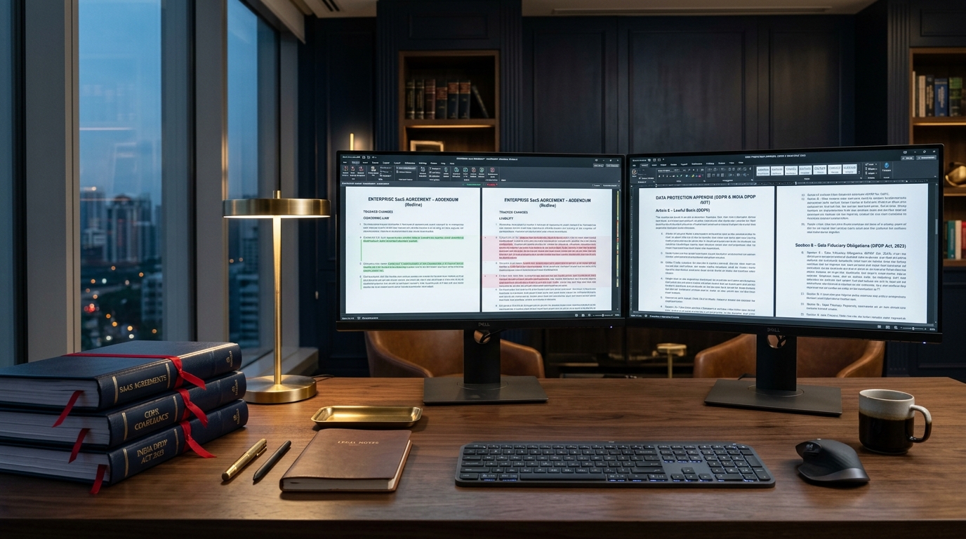 Enterprise B2B SaaS Contracts & Global Privacy